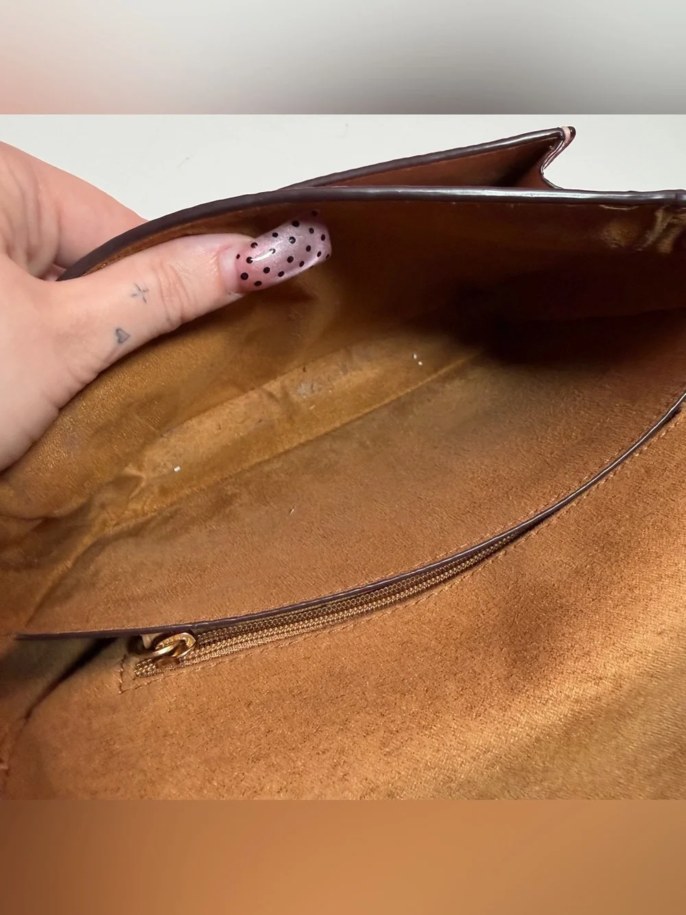 Pink Mauve Coach Lucy crossbody bag purse
